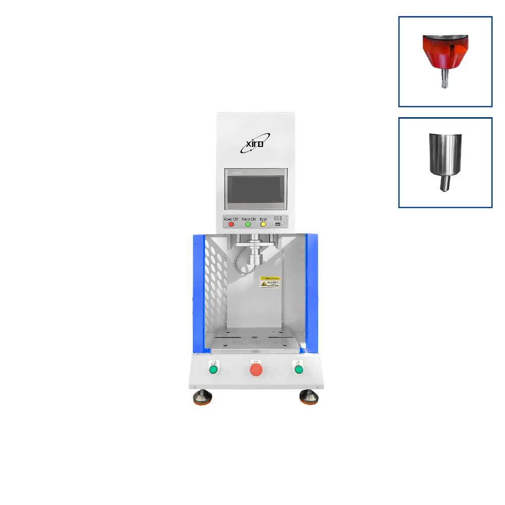 Compact C-frame benchtop electric servo radial orbital riveting machine for precision assembly