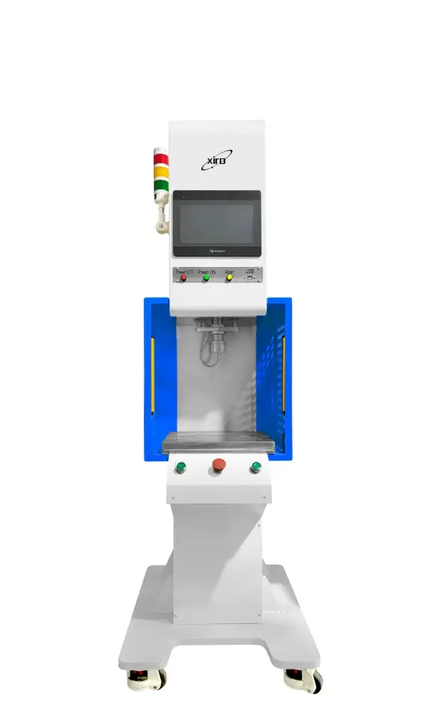 High precision C-frame servo press machine for metal components