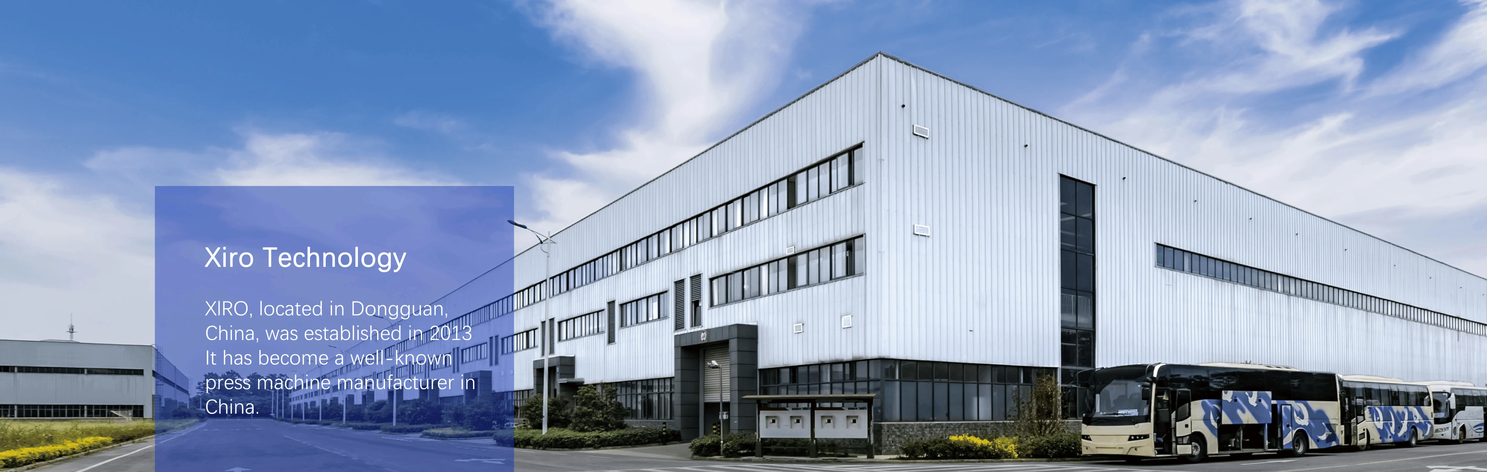 Xiro Technology manufacturing factory and R&D center for servo press machinery